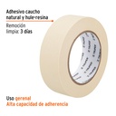 Cinta masking tape de 1-1/2' x 50 m, Truper