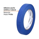 Cinta masking tape azul de 3/4' x 50 m, Truper