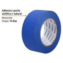 Cinta masking tape azul de 2' x 50 m, Truper