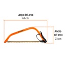 Arco jardinero tubular de 21', Truper