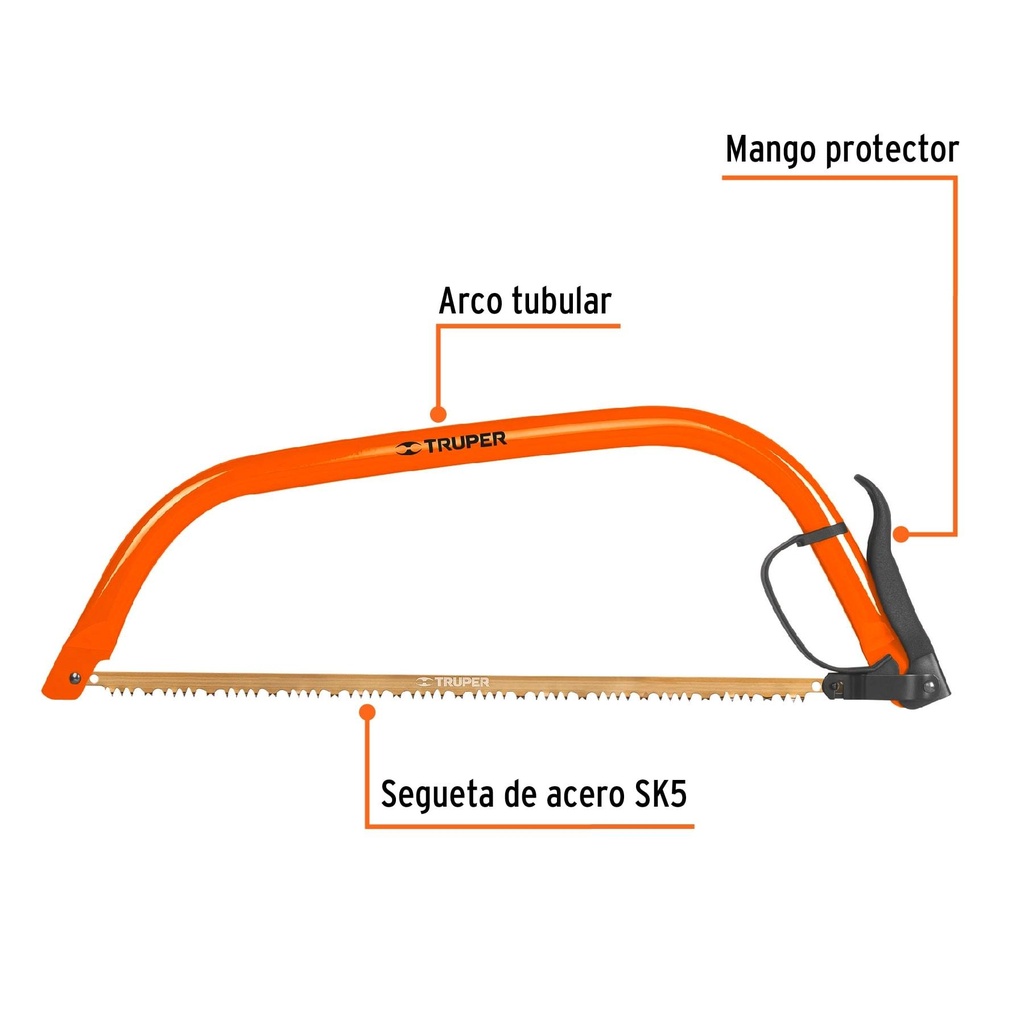 Arco jardinero tubular de 24', Truper