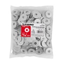 Bolsa con 1 kg de arandelas planas de 5/16', Fiero