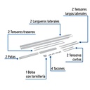 Base para termotanque para modelo CALE-12HS, Foset