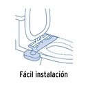 Bidet para WC de 2 piezas, Foset