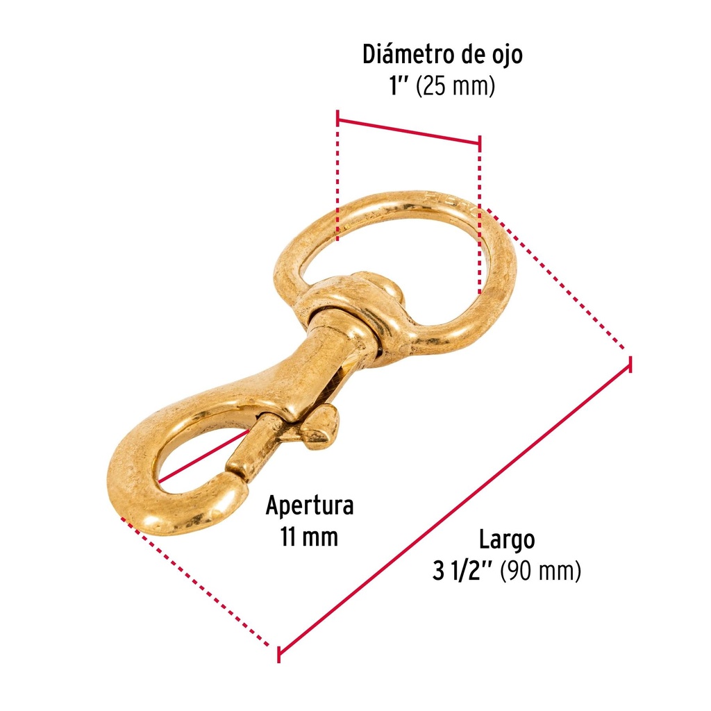 Bandola destorcedora de latón 1', Fiero