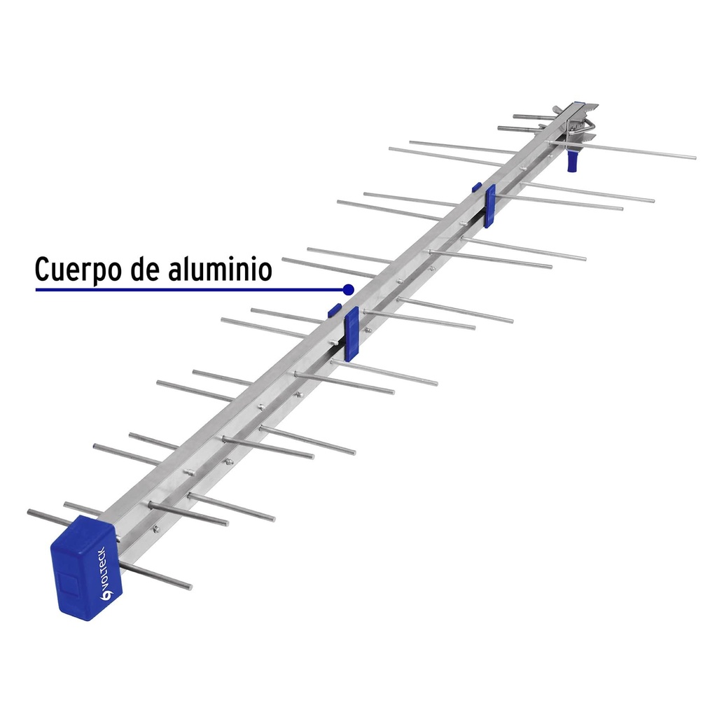 Antena aérea para exterior, 14 elementos, Volteck