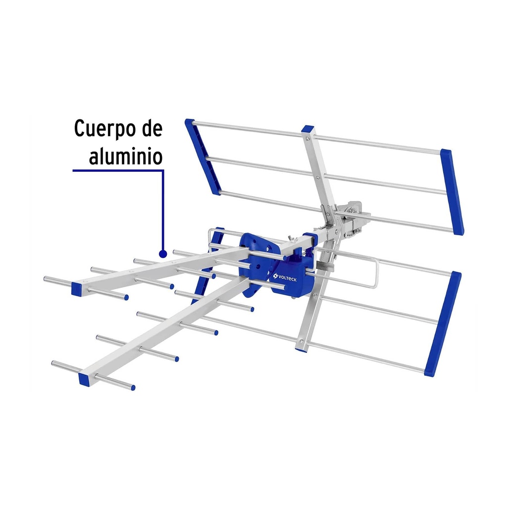 Antena aérea para exterior, 21 elementos, Volteck