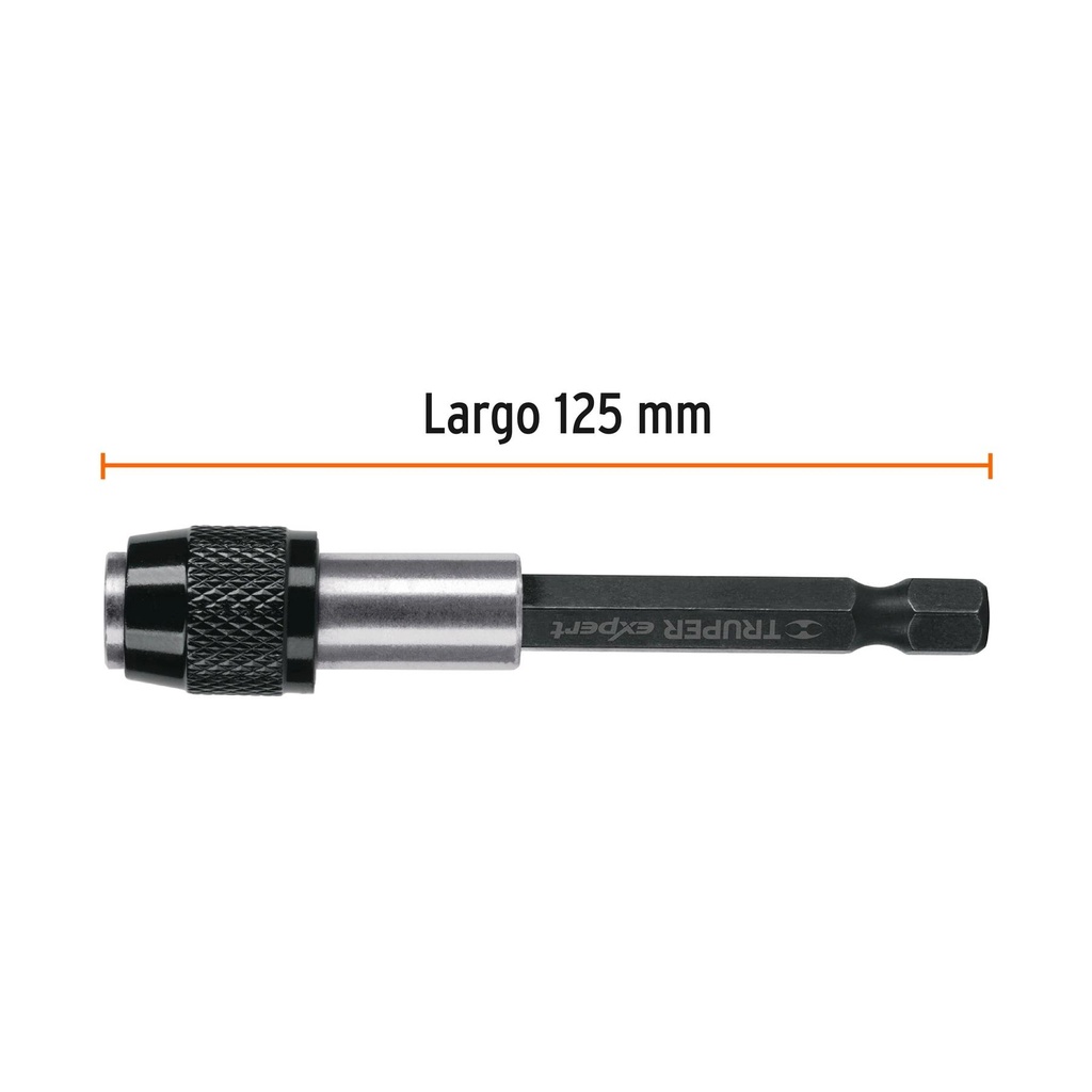 Adaptador de 125 mm magnético para puntas, Expert