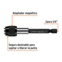 Adaptador de 75 mm magnético para puntas, Expert