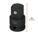 Adaptador de impacto 1/2' (H) x 3/4' (M), Truper