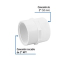 Adaptador hembra de PVC, 2', Foset