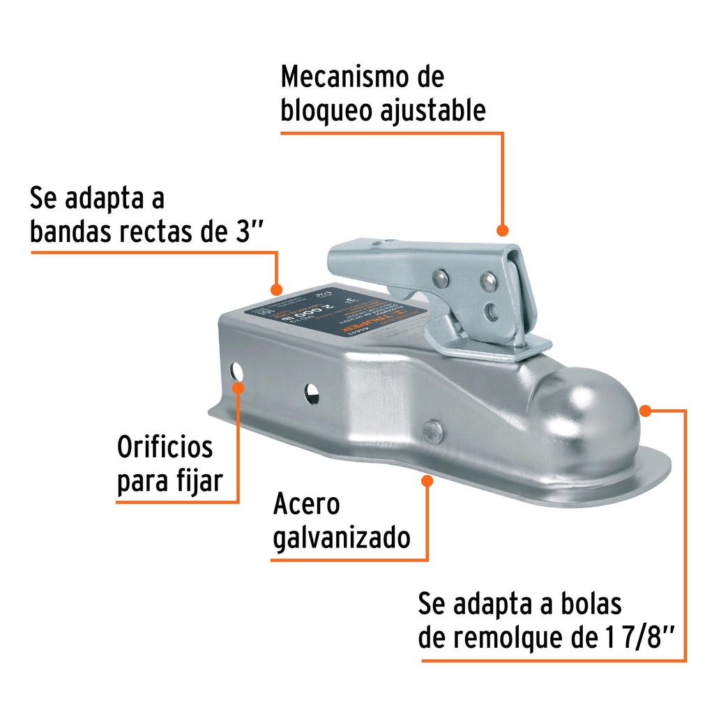 Acoplador para BOLA-20, Truper