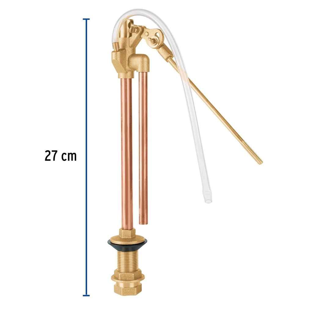 Válvula de llenado de latón para tanque bajo, Foset