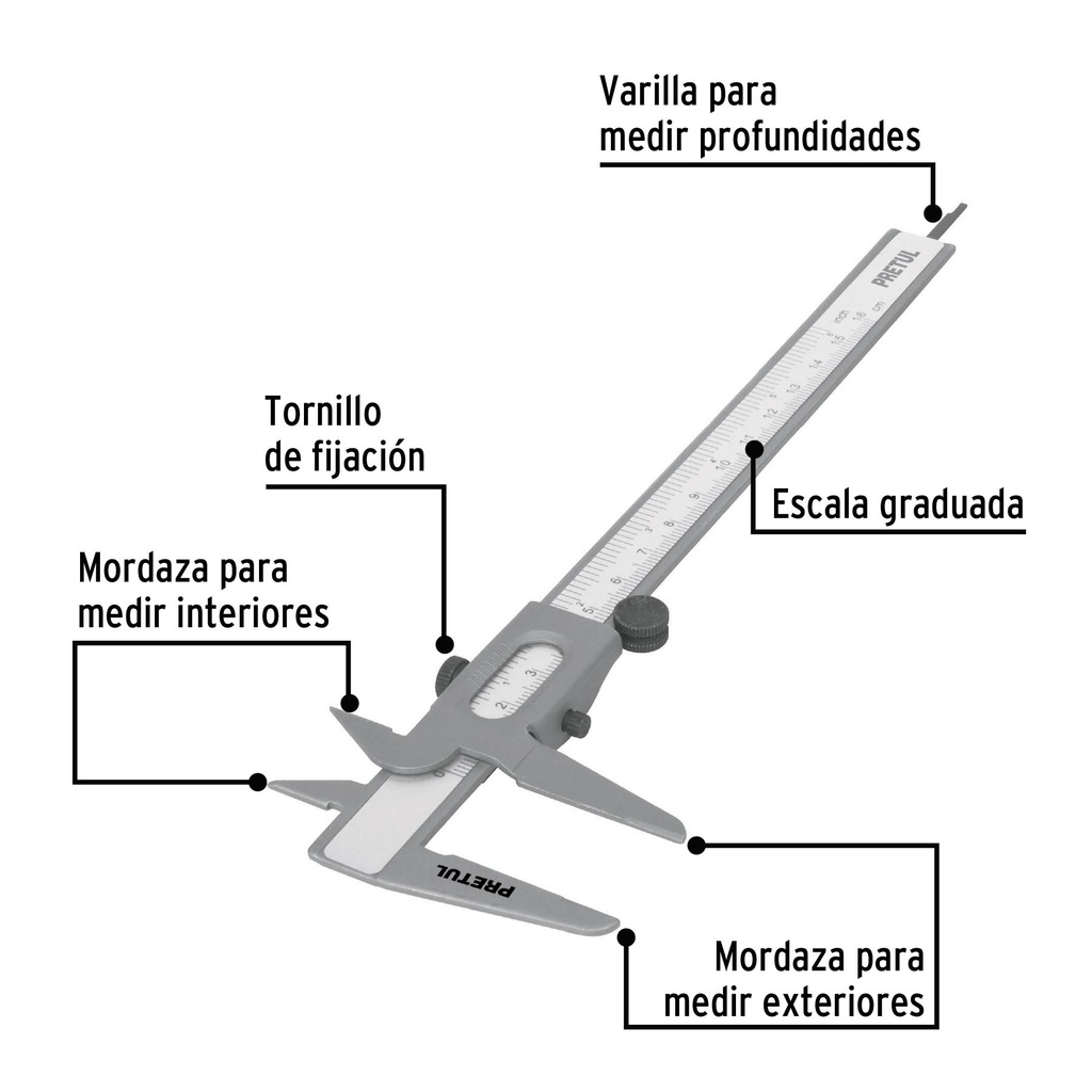 Vernier de 6', Pretul