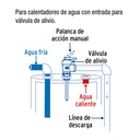 Válvula de alivio de 3/4' para boiler, 150psi, Foset