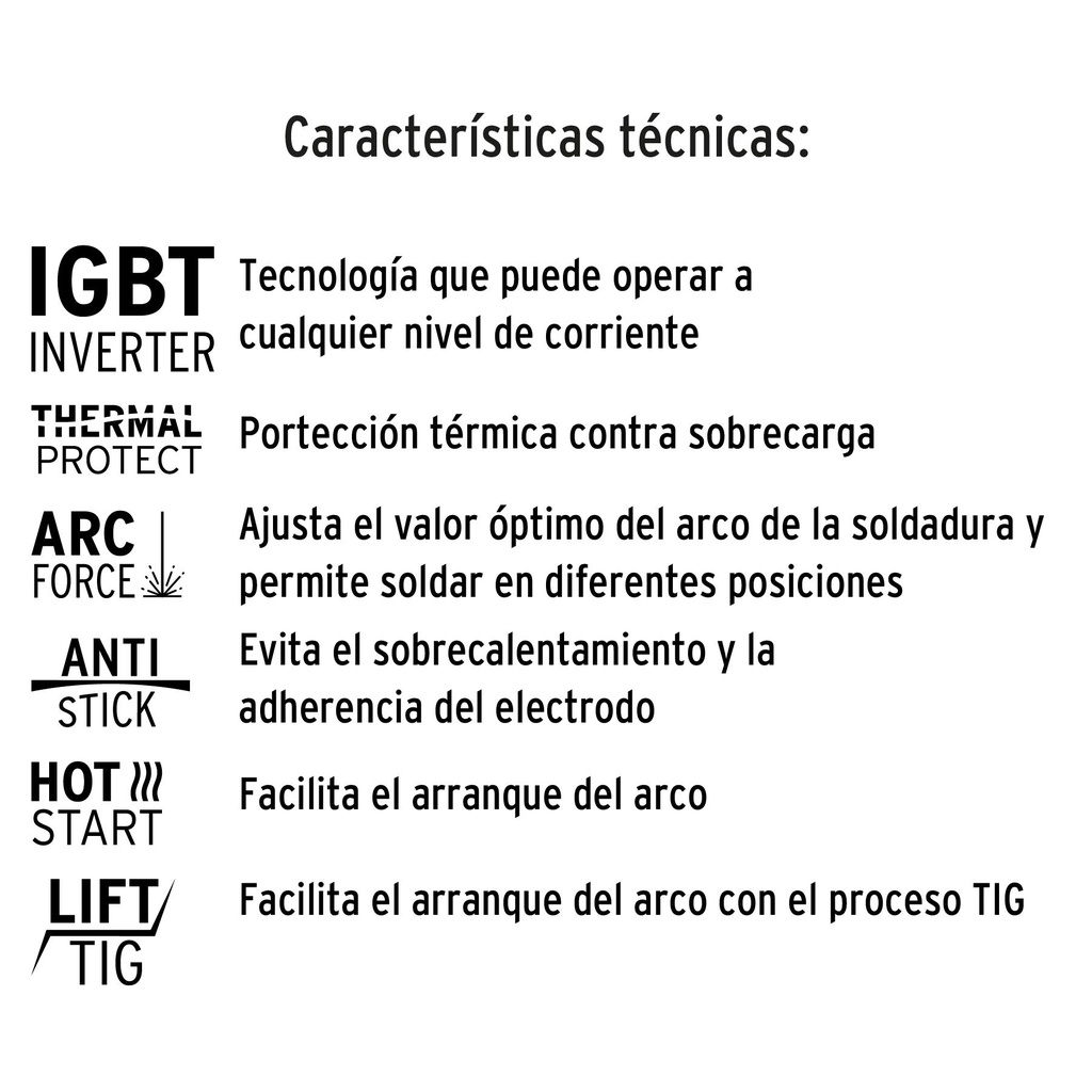 Combo soldadora inversora SOIN-120/160 y Careta CAREL-913X