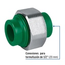 Tuerca unión de PPR 1/2' x 1/2', Foset