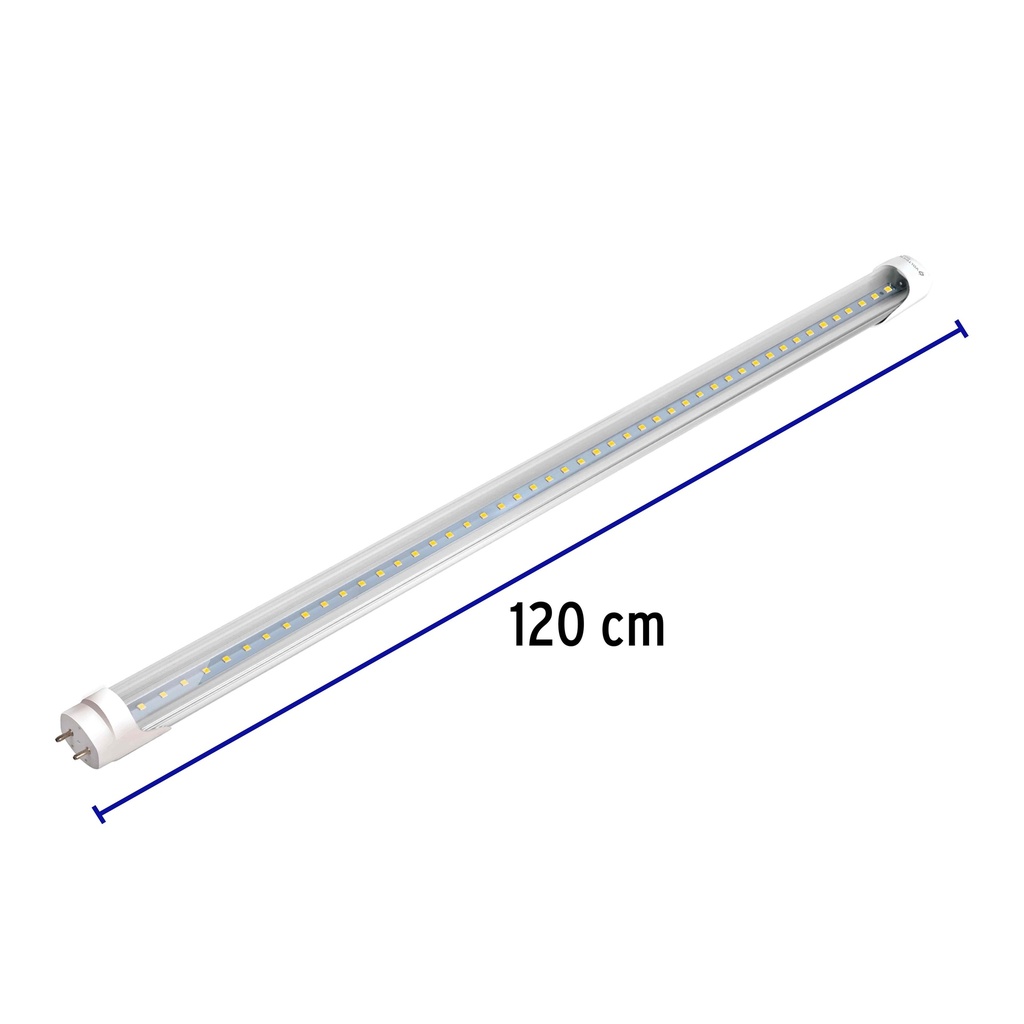 Tubo de LED T8 18 W base G13 pantalla policarbonato, Basic