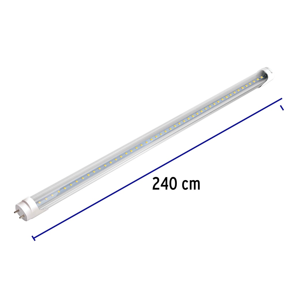 Tubo de LED T8 36 W base G13 pantalla policarbonato, Basic