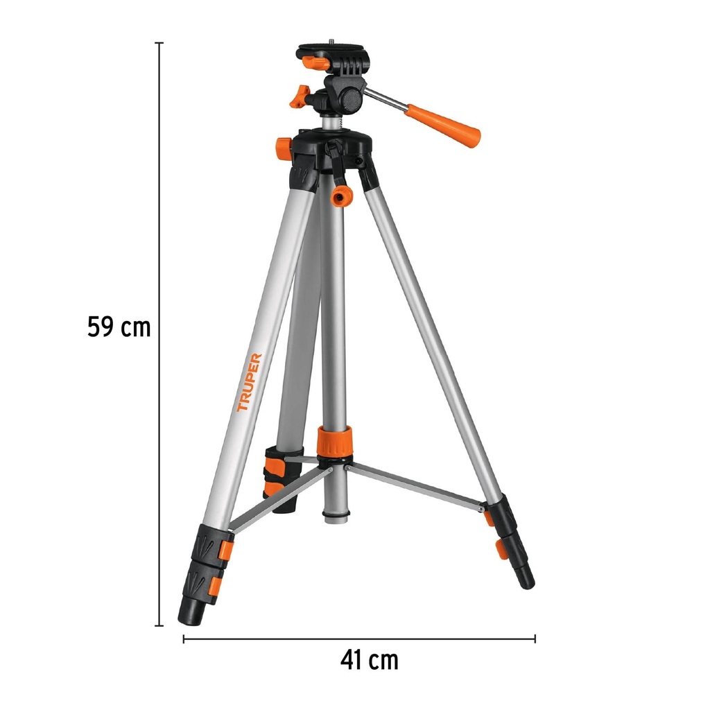 Tripié telescópico para nivel láser, altura max. 1.45 m