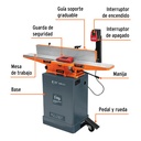 Canteadora 6' de 750 W (1 HP), Truper