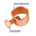 Conector para varilla a tierra, Volteck