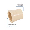 Conector hembra CPVC 2', Foset