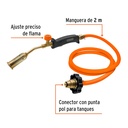 Soplete con manguera para gas, 200 PSI, Truper