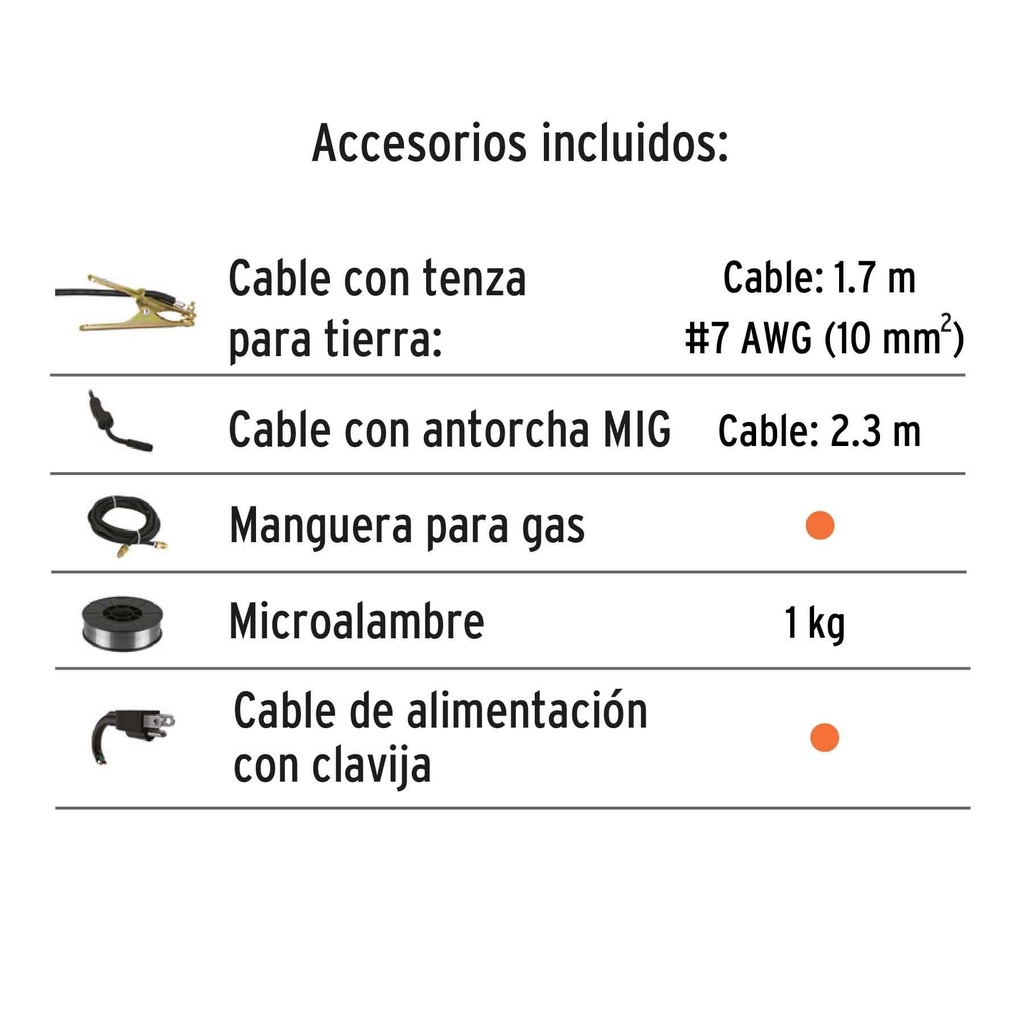 Soldadora para microalambre, 130 A, Truper