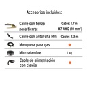 Soldadora para microalambre, 130 A, Truper