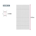 Rollo de malla hexagonal 45mx1.75m calibre 22 abertura 25mm