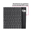 Rollo de toldo sombra 80% de 25 m x 1.85 m, Fiero