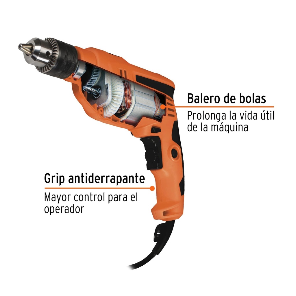 Rotomartillo 1/2' 600 W, profesional, Truper