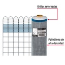 Rollo de 30 m x 1.7 m de malla mosquitera plástica gris