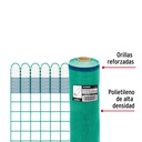 Rollo de 30 m x 0.75 m de malla mosquitera plástica verde