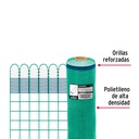 Rollo de 30 m x 1.2 m de malla mosquitera plástica verde