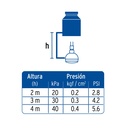 Regadera redonda de ABS 2-1/2' gris-cromo sin brazo, Basic