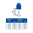 Regadera redonda de ABS 2-1/2' sin brazo, Foset Basic