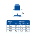 Regadera satín de teléfono con soporte, Foset Riviera