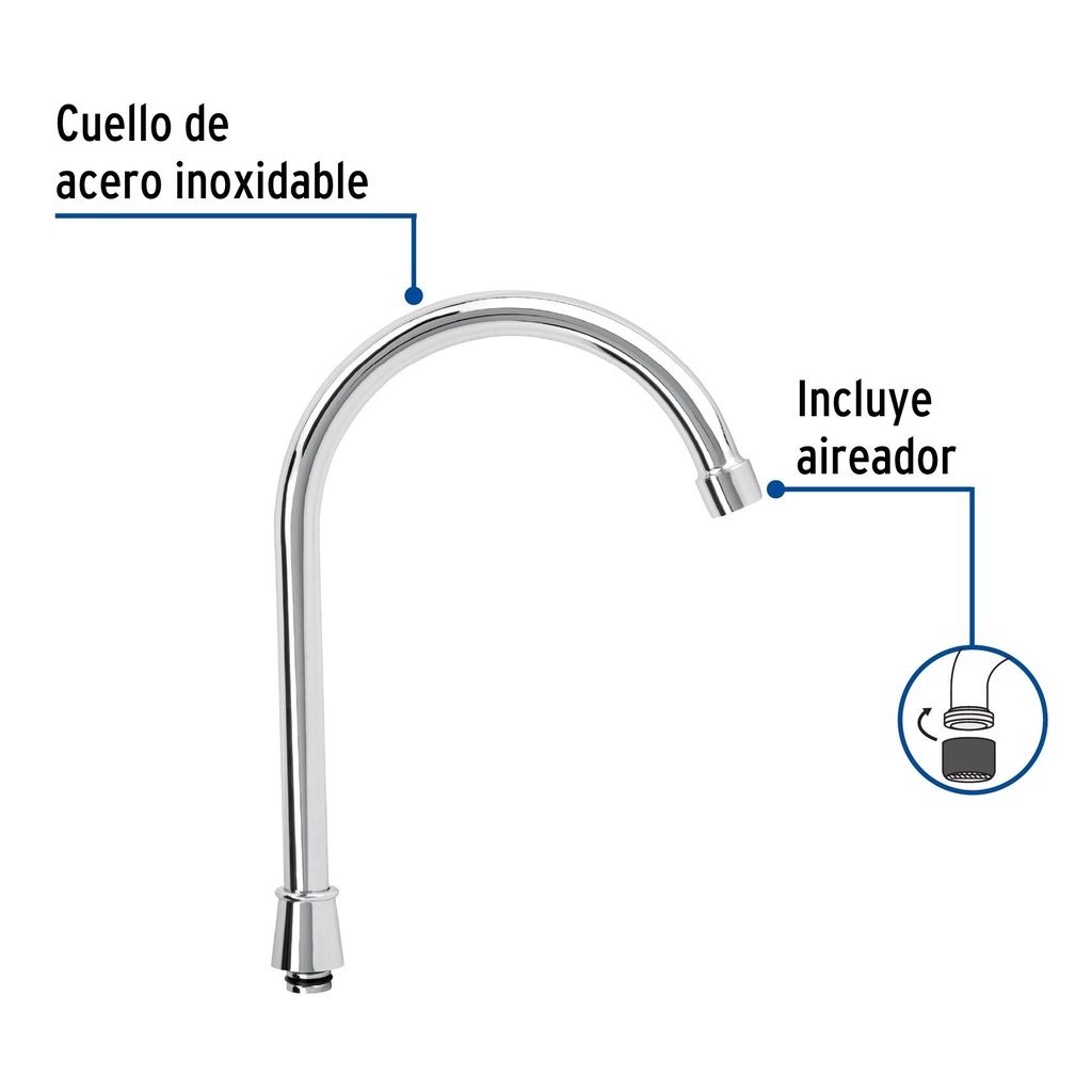 Repuesto de cuello alto para mezcladora de ABS, Foset