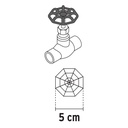 Repuesto de volante válvulas de globo/compuerta,1/2,3/4,1'