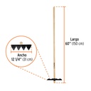 Rastrillo forestal con mango de madera de 60', Truper