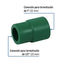 Reducción de PPR 1' x 1/2', Foset