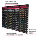 Rack modular con tornillos, 192 gavetas