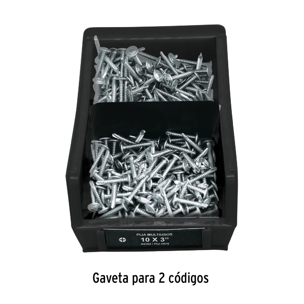 Rack modular con tornillos, 192 gavetas