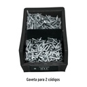 Rack modular con tornillos, 192 gavetas