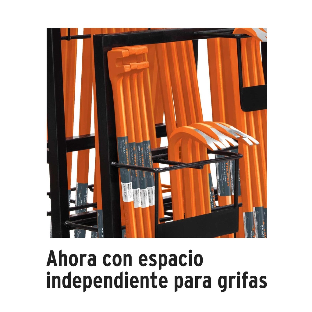 Rack para barretas, Truper