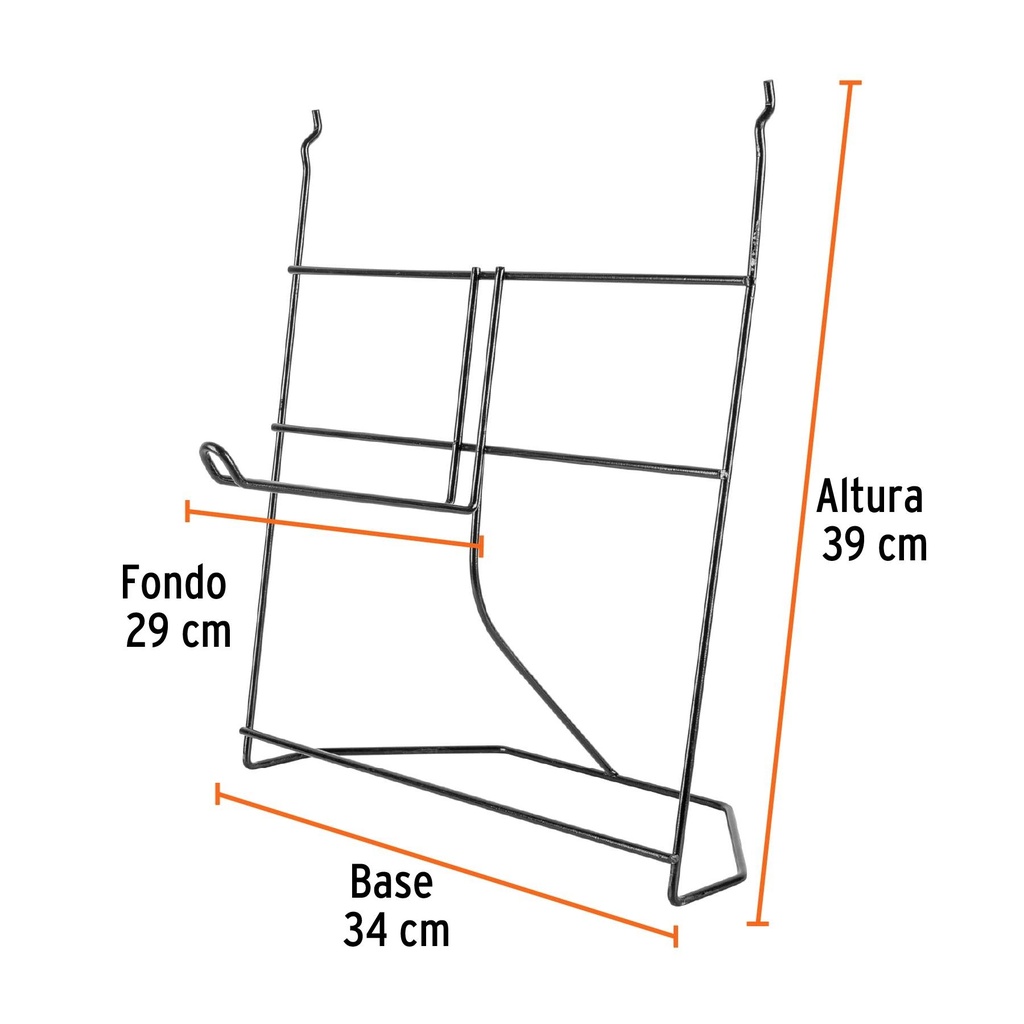 Rack para discos abrasivos 14', Truper