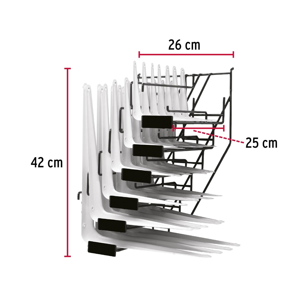 Rack para ménsulas, Truper