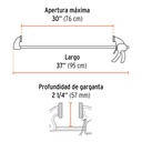 Prensa con ajuste rápido 30'